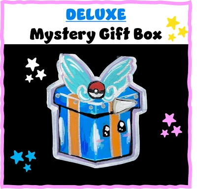 Pokemon CUSTOM Mystery Box: Deluxe ($200+); Big box of cool stuff just 4 YOU! 📫 - Image 1 of 4