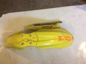 2007 Suzuki RMZ250 RMZ 250 Front Fender Plastic Fork Guard Protector - Picture 1 of 6