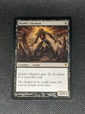 1x MTG Worldwake ** Death's Shadow ** English (NM/SP)