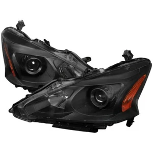 Lámpara de repuesto faros proyectores negros 4 puertas Nissan Altima 13-15 - Imagen 1 de 2
