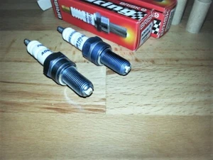 2x BRISK AOR10LGS-nc Candele di accensione multipunto per moto da corsa ad alte prestazioni - Foto 1 di 7