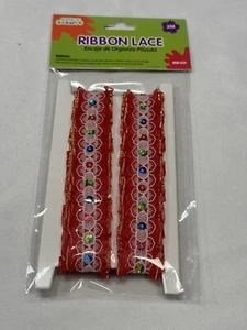 engel bastelband spitze 2m ROT - Bild 1 von 2