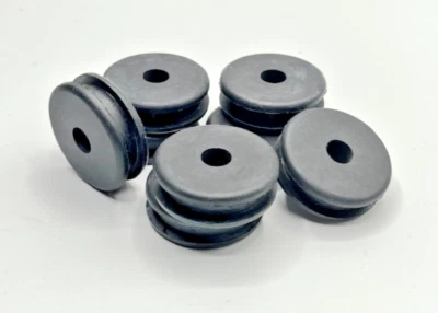 PIERCE PERFORMANCE INDUSTRIES Rubber Grommets 3/8" ID x 1-1/4" OD Fits 1/4" Panel (6 Pieces)