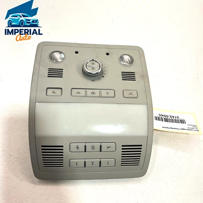 2011 - 2014 VOLKSWAGEN TOUAREG CENTER OVERHEAD CONSOLE FRONT MAP DOME LIGHT OEM - Image 1 of 4