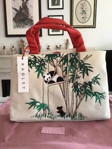 Radley Bamboo Panda picture bag BNWT - Picture 1 of 6