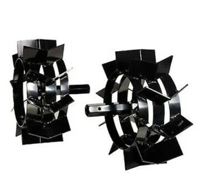 Paar Metallräder Für Motorhacke NIBBI 104 S - 105 - 105 S - Bild 1 von 1