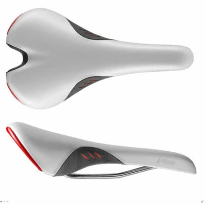 Sillín de ciclismo Fizik Vitesse HP para mujer Kium Rails 249 gr nuevo blanco MTB carretera  Foto 1 de 4