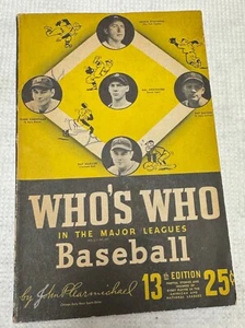 Who’s Who Baseball 1945 13th Edition - Bild 1 von 6