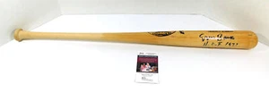 Ernie Banks Signed Louisville Slugger Baseball Bat with Inscription JSA Auto - Picture 1 of 6