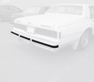 80-86-90 Chevrolet Chevy Caprice Rear Bumper Impact Rub Strip Cushion 7037-044 - Picture 1 of 12