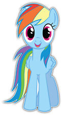 My Little Pony Rainbow Dash Cartoon Sticker Bumper Decal - ''SIZES''