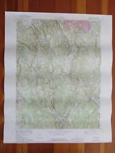 Bethel Connecticut 1988 Original Vintage USGS Topo Karte - Bild 1 von 1