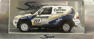 SPARK 1/43 S0493 BMW X5 Rally Raid #207 Paris Dakar 2004 Luc Alphand Henri Magne - Photo 1/9
