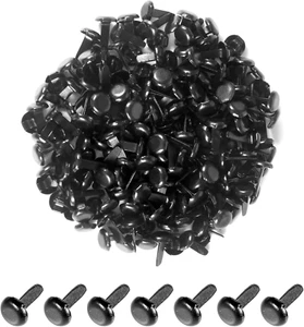 200 Pcs Mini Brads Metal Brad Fasteners Split Pins Pastelround Brads for Paper C - Picture 1 of 7