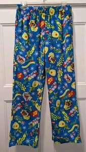 Men's Women's Teens SpongeBob SquarePants Christmas Pajama Fleece Pants Small - Picture 1 of 3