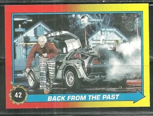 1989 BACK TO THE FUTURE PART II BACK FROM THE PAST #42 - Picture 1 of 2