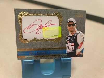 2010 Press Pass Five Star Auto Dale Earnhardt Jr Red Auto Card T8682 - Image 1 of 4