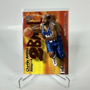 2000-01 Fleer Ultra Chucky Atkins 2Ball #12TB Detroit Pistons - Picture 1 of 2
