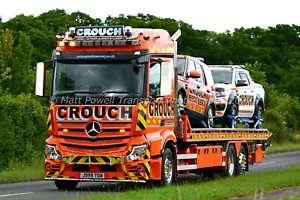 Truck Photo 12x8 - Mercedes Benz - Crouch Recovery - J999 TOW - Picture 1 of 2