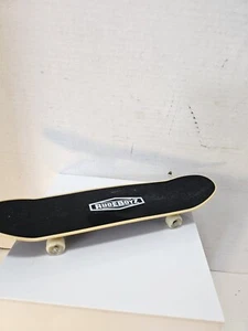Vintage RudeBoyz Handboard Skateboard Red Spiderweb Rude Boyz 10.5” Hand Board - Picture 1 of 5