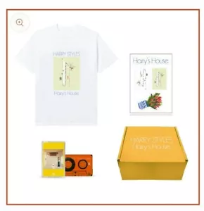 Ltd Edition Harry’s House Cassette Blue Box Set + t-shirt medium + sticker pack. - Picture 1 of 5