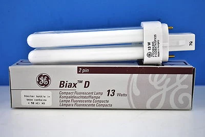 GENERAL ELECTRIC GE F13DBX/835 F13DBXT4/SPX35 Compact Fluorescent 13Watt Quad Tube Light Bulb
