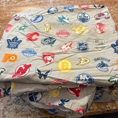 Juego de sábanas de equipos de hockey PB Teen NHL - tamaño completo (4 piezas) - mercancía genuina u Foto 1 de 4