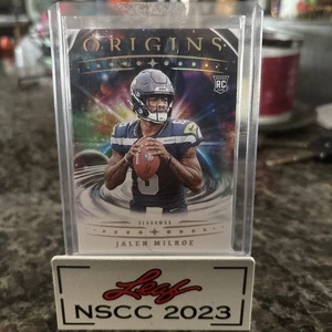 2025 Panini Origins Jalen Milroe RC Base #103 Seattle Seahawks Rookie - Bild 1 von 2