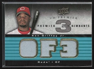 Camiseta deportiva Ken Griffey Jr. 2008 Upper Deck Premier Remnants triple/50 #PR3-KG - Imagen 1 de 2