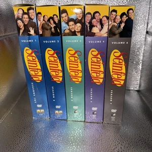 Seinfeld DVD Sony Series Original Box Set Releases 1-5 And Season 7 Only - Picture 1 of 8