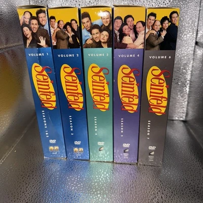 Seinfeld DVD Sony Series Original Box Set Releases 1-5 And Season 7 Only - Image 1 of 4
