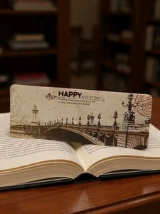 Vintage Style European Scene Retro Old Travel Postcard Bookmark. - Bild 1 von 7