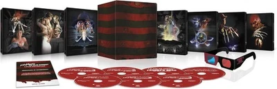 A Nightmare On Elm Street 4K 7 Film Steelbook Collection Limited Edition IMPORT - Image 1 of 4