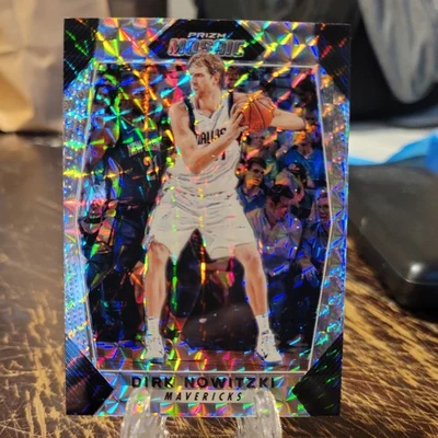 2017-18 Panini Mosaic Dirk Nowitzki Prizm #61 HOF Dallas Mavericks  - Image 1 of 2