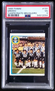 1999 Panini #131 Ronaldinho Gremio Team Campeonato Brasileiro PSA 3 AUTO RC - Picture 1 of 2
