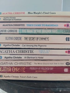 AGATHA CHRISTIE paperback Books Choose Any 5 From 11 - Picture 1 of 12