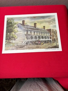 CHESTER INN - JONESBORO, TENNESSEE Rahmenbar Raymond Williams 12"X 9" DRUCK - Bild 1 von 12
