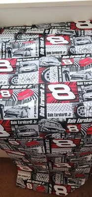Tela vintage de 3 1/2 yardas Dale Earnhardt Jr 2005 Cotton Springs Industries fuera de existencia Foto 1 de 4