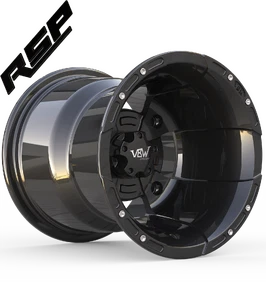 VBW Sport A1 Felge 10x10,ET-30,4 (4B+6N) LK4/144 Schwarz ATV & Quad - Bild 1 von 1