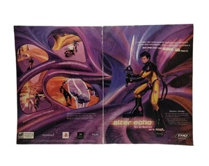 Alter Echo Print Ad 2 Seiten Magazin Poster Xbox PS2 - Bild 1 von 1