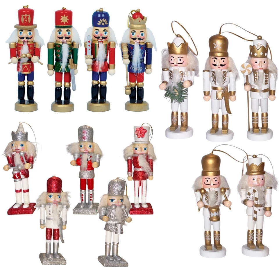 Weihnachten Nussknacker Dekorationen Wandbehang Oder Freistehend - Design - Bild 1 von 1