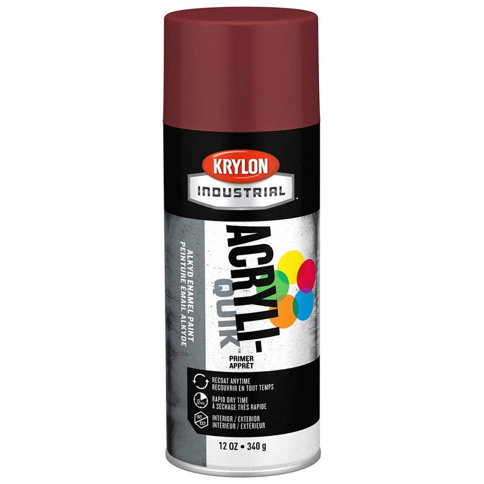 Imprimación en aerosol KRYLON INDUSTRIAL K01317A07, marrón rojizo 54TG96 Foto 1 de 1