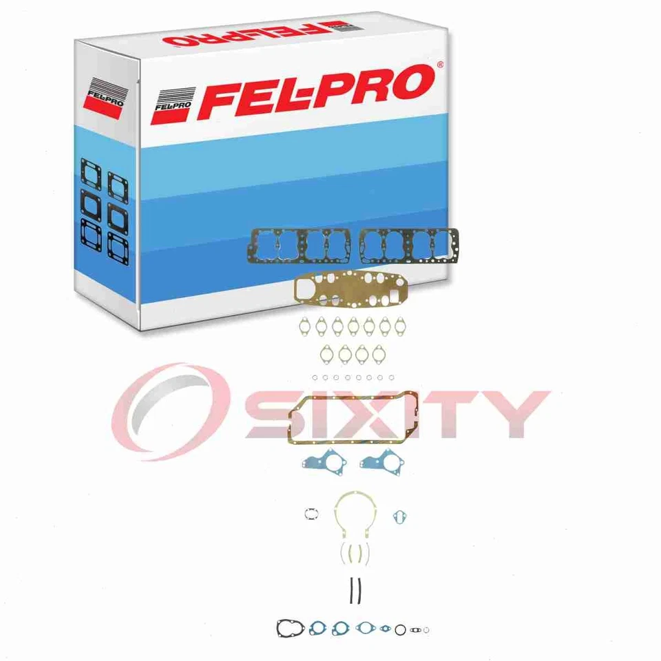 Juego de juntas de motor Fel-Pro para juntas V8 Mercury M-47 1948-1950 3,9 L 4,2 L fg Foto 1 de 4