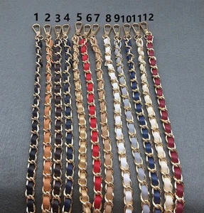 Leather Chain Replacement Crossbody Shoulder Purse Handbag Bag Strap - Picture 1 of 27