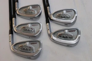 PING ANSER Iron Set 6-9+W Flex-S 5Pcs Right Handed Golf Clubs Used From Japan - Picture 1 of 7