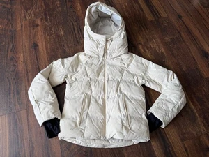 NEW Halfdays Georgie Puffer Women's Oatmilk SZ XS - Picture 1 of 6