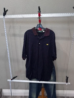 Agusta Masters Stripe POLO SHIRT XL Extra Large  - Image 1 of 4