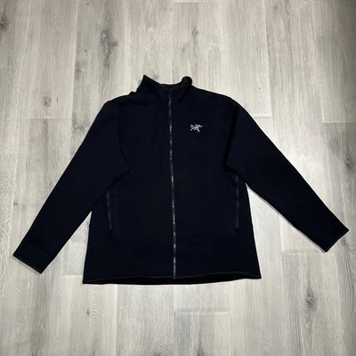 Arc’teryx Kyanite Jacket Full Zip Fleece Black Men’s 2XL XXL Polartec - Image 1 of 4