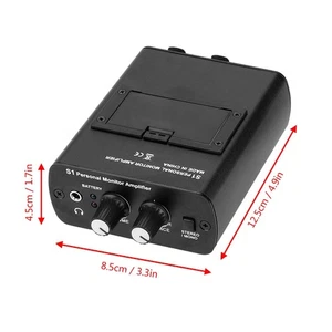 For ANLEON S1 Personal Ear Monitor Headphone Amplifier In Ear Monitoring System - Picture 1 of 12