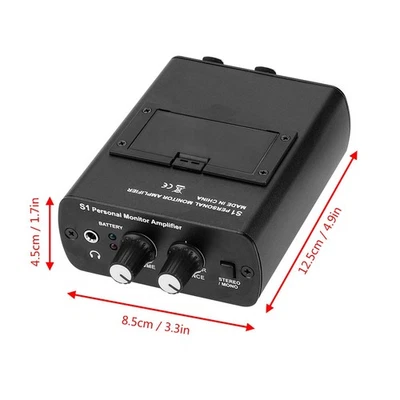 For ANLEON S1 Personal Ear Monitor Headphone Amplifier In Ear Monitoring System - Bild 1 von 4